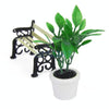 3 PCS Green Plant Pot Culture Doll House Miniature Garden Accessories