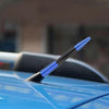 Short Universal Antenna De Angle Adjustable Car Aerial Antenna Car Stereo Antenna Universal De Facil Instalacion(Blue)