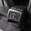 3 PCS Car Carbon Fiber Rear Air Outlet Decorative Sticker for Volkswagen Touareg 2011-2018
