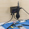 Hot Air Desoldering Station Dual Digital Display Two In One Temperature Control Electric Soldering Iron Soldering Station, EU Plug