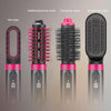 4 In 1 Hair Dryer Curling Straight Comb Hot Air Comb(UK Plug)