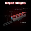 A02 Bicycle Taillight Bicycle Riding Motorcycle Electric Car LED Mountain Bike USB Charging Safety Warning Light (100 Hours, Plastic Bag)