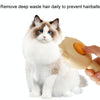 Pet Deshedding Brush - Purple - Cat & Dog Grooming