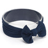 Cute Bowknot Infant Baby Girl Hairband Headwear Headbands(Navy#2)