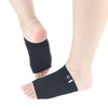 Massage Point Elastic Bandage SEBS Arch Socks Flat Foot Massage Corrective Insole(Black)