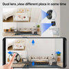 4MP HD Smart WiFi IP Camera, Indoor PTZ, Motion Detection, EU Plug, White