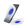 Silicone Heel Insole Is Comfortable Soft And Shock-Absorbing To Protect The Heel Insole, Size: XL(Blue White)