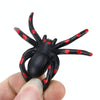 4 PCS Universal Spider Shape Car Motor Bicycle Tire Valve Caps (Red)