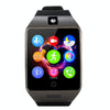 Q18S 1.54 inch IPS Screen MTK6260A Bluetooth 3.0 Smart Watch Phone, Pedometer / Sedentary Reminder / Sleeping Monitor  / Anti-Loss / Remote Camera / GSM / 0.3M Camera  (Black + Grey)
