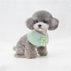 Dog & Cat Shawl Scarf - Absorbent, Green, Large (25-30cm Neck)