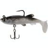 5 PCS Fish-Bait Road Sub-Bait Lead Fish With Single Hook And Three Anchor Hook Bait, Specification: 8cm 14g(Gray)