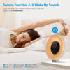 Simulated Sunrise And Sunset Sleep Light Alarm Clock with FM Radio(US Plug)