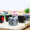 3 PCS Decompression Cube Toy Adult Decompression Dice, Colour: Gray + Black