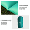 Outdoor Camping Foot-step Automatic Inflatable Cushion Portable TPU Inflatable Double Bed, Size: 195 x 119 x 16cm(Dark Blue)
