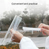 100pcs Anti-Saliva Splash Anti-Spitting Anti-Fog Anti-Oil Transparent Mask Face Shield