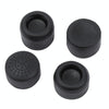 8pcs /Set For PS5 / PS4 Silicone Joystick Cap Booster Cap Gamepad Rocker Protective Case(Black)