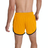 XXXL Three Pants Men Gym Shorts Quick Dry Swimming Trunks(Yellow)