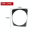 Car Carbon Fiber Automatic Gear Frame Decorative Sticker for Honda Civic 8th Generation 2006-2011, Right Drive