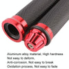1pair 22mm Motorcycle Universal Handlebar Rubber Cover Oiler CNC Modified Handlebar Grips(Green)