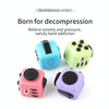 3 PCS Cube Decompression Toys For Adults & Children Unlimited Dice Vent Toys, Colour: Purple