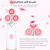 CNaier AE-878 USB Charging Silicone Face Skin Care Electric Facial Cleanser (Pink)