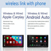X70-1 Car 7 inch IPS Portable Smart Screen Wireless Screen Projection Carplay Android Auto(Black)