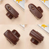 For FUJIFILM X100VI Full Body Leather Camera Case Bag with Strap(Coffee)