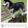 HCPET Non-Slip Dog Shoes, Breathable & Durable, Black, Size 1