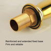 Antique Hot and Cold Bathroom Washbasin Faucet, Style: High Model+Water Inlet Pipe