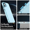 For Samsung Galaxy F05 Candy PC Hybrid TPU Shockproof Phone Case(Blue)