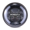 HONGPA Motorcycle Retro Headlights Modified Parts LED General Metal Headlights(Matte Black)