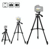 Portable Aluminum DSLR Camera Live Tripod Photography Retractable Landing Bracket, Specification: 102cm Tripod+Clip+Bag