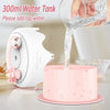 M328 Mini USB Plug-in Desktop Night Light Cartoon Cake Silent Spray Humidifier(Pink)