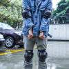 4 PCS / Set BSDDP BSD1006 Motorcycle Breathable Anti-Fall Short Knee And Elbow Pads Off-Road Rider Equipment Protective Gear