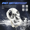 26W 3000LM Car Motorcycle IP68 Waterproof Skull Style Spotlight(Black)