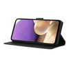 For Samsung Galaxy S24 5G Triangles Embossed Leather Phone Case(Black)