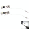 2 PCS H3 4.8W 720LM 6500K White Light 24 LED SMD 4014 Error-Free Canbus Car Clearance Lights Lamp, DC 12V