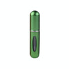Portable Mini Aluminum Refillable Perfume Bottle Spray Empty Cosmetic Containers Atomizer, Capacity:5ml(Green)