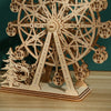 LG816 Ferris Wheel 3D Wooden Puzzle Children Educational Toys DIY Handmade Ornaments