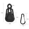 10 PCS Awning Banner Tarpaulin Plastic Clip Field Camping Mountaineering Tent Clip, Color: Black Clip+Hook