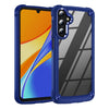 For Samsung Galaxy A26 5G TPU + PC Lens Protection Phone Case(Blue)