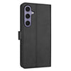 For Samsung Galaxy S25 5G AZNS Skin Feel Calf Texture Flip Leather Phone Case(Black)