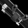 Manual Mini Portable Bicycle Aluminum Alloy Pump + Plastic glue-free tire patch + Tire lever (Black)