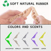 10 PCS Mask Nose Clip Bridge Wear Glasses Anti-Fog Sealing Silicone Strip, Random Color Delivery