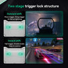 Z03 Wireless Bluetooth Game Controller For Switch / IOS / Android / PC / PS3 / PS4, Spec: Star White+Bracket