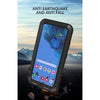 For Samsung Galaxy S21 Ultra 5G LOVE MEI Metal Shockproof Waterproof Dustproof Protective Case without Glass(Army Green)