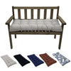 130 x 50cm Outdoor Home Patio Waterproof Sunscreen Bench Cushion, Color: Light Grey