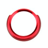 Car Engine Start Key Push Button Ring Trim Aluminum Alloy Sticker Decoration for BMW(Red)