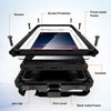 For Samsung Galaxy S25 Ultra 5G R-JUST Life Waterproof Dustproof Shockproof Holder Phone Case(Black)