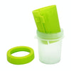 Pet Paw Cleaner Cup - Small (Green) - Silicone Bristles